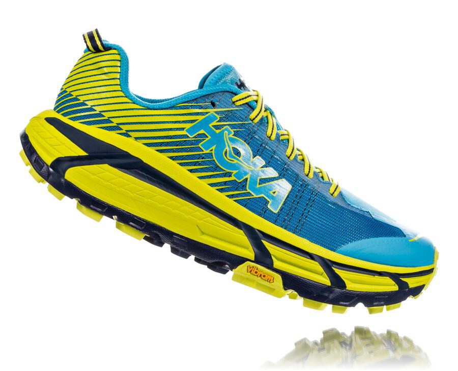 Hoka One One Trailove Tenisky Damske Modre/Zelene - EVO Mafate 2 - 58743-DNKP